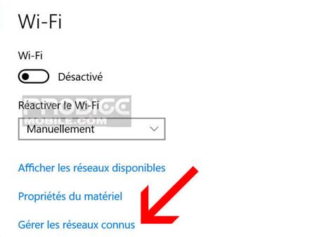 Activer manuellement le sans fil windows 7